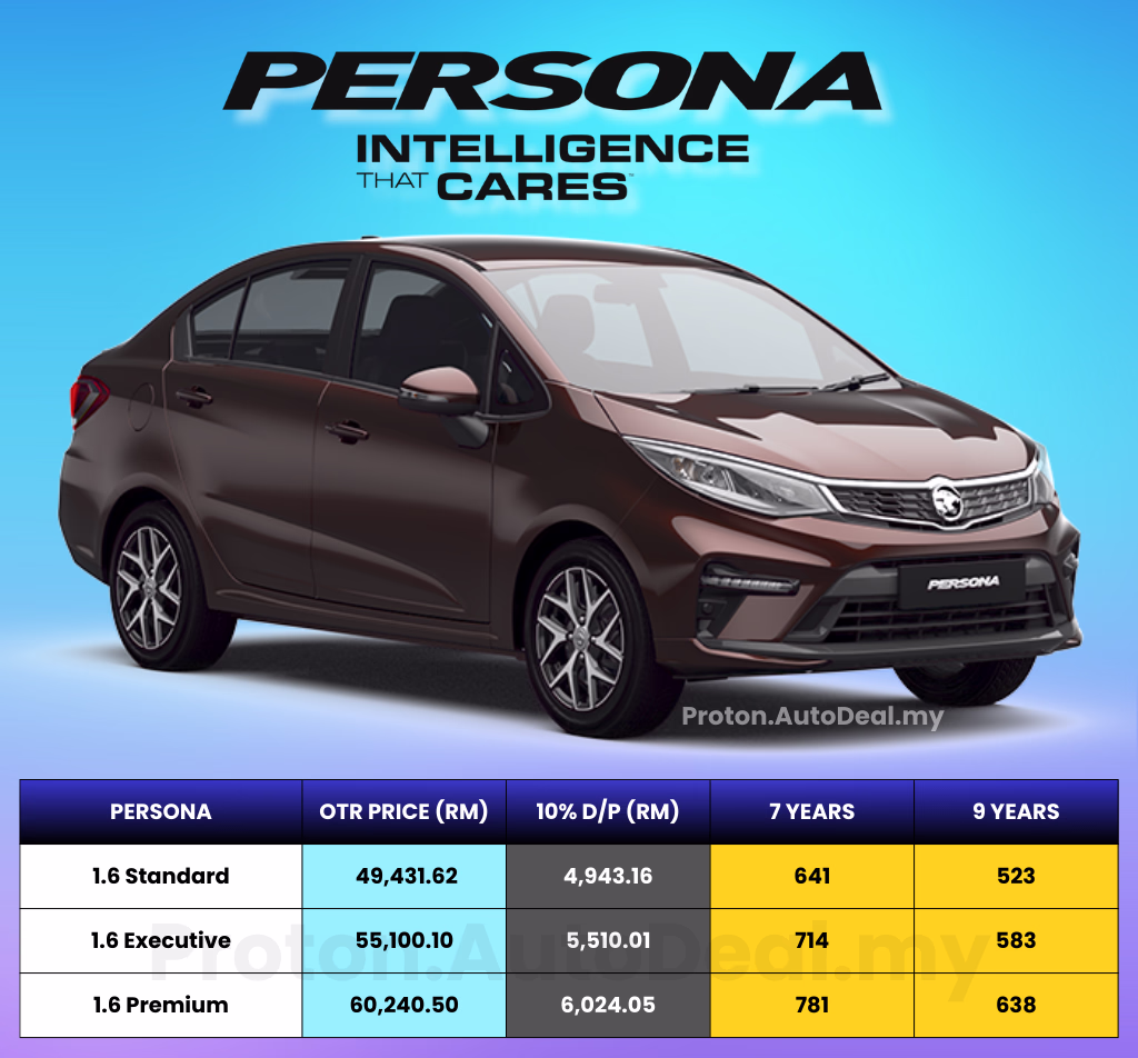 Harga Proton Persona 2026