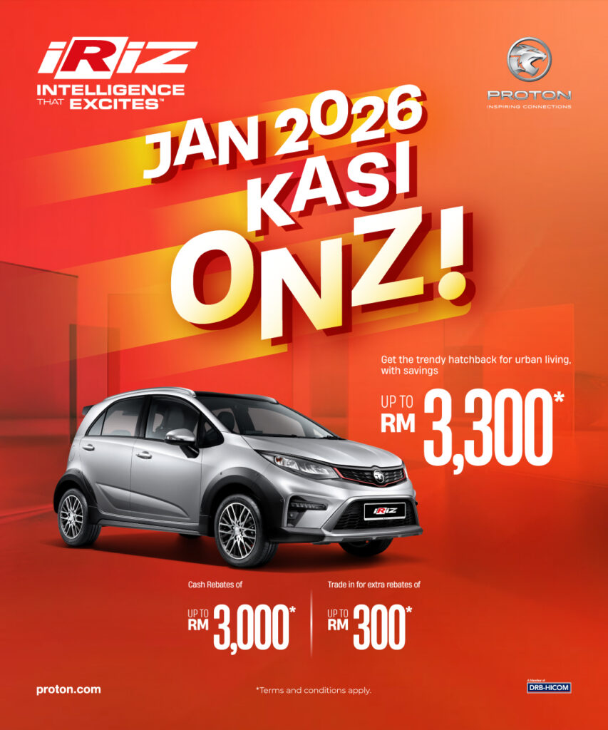 Promosi Proton Iriz Jan 2026 - Proton Sales Online