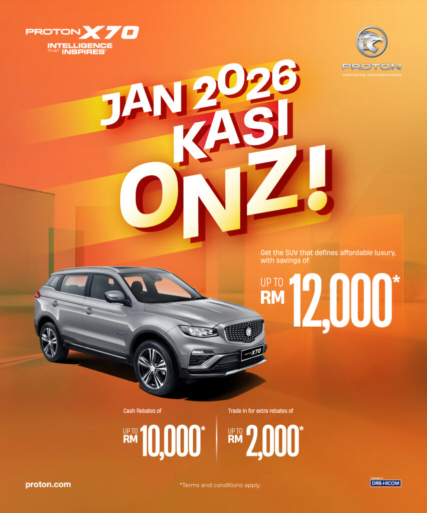 Model Proton Terlibat Dalam Promosi Januari 2026 (JAN 2026 KASI ONZ)