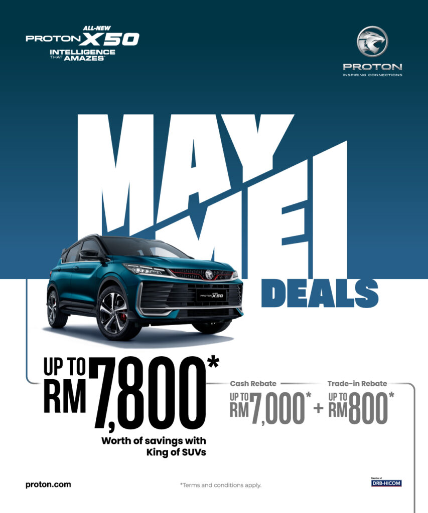 Promosi Proton Mei 2026 - X50 - ProtonSales.online