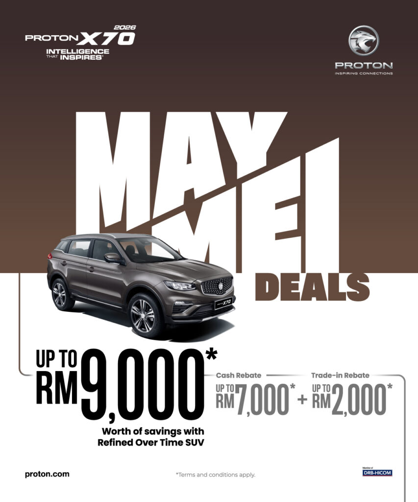 Promosi Proton Mei 2026 - X70 - ProtonSales.online